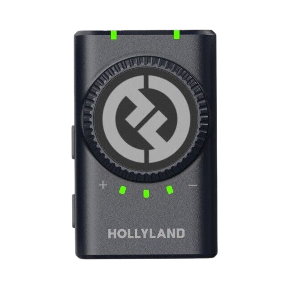 HOLLYLAND LARK M2 COMBO WIRELESS MICROPHONE LIGHTNING AND TYPE-C SHINE CHARCOAL
